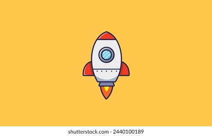 Raumschiff Illustration Design für Ihr Projekt