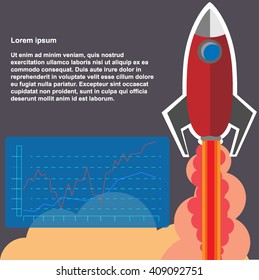 Spaceship infographic.