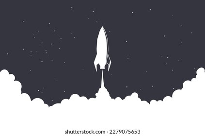 spaceship launch to deep space