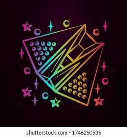 Spaceship nolan icon Simple thin line, outline vector of space icons for ui and ux, website or mobile application