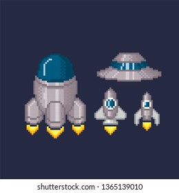 471 8 Bit Rocket Ship Images, Stock Photos & Vectors 