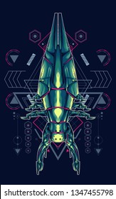spaceship sacred geometry