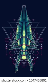 spaceship sacred geometry