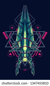 spaceship sacred geometry