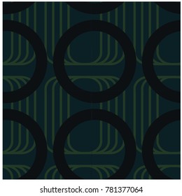 Spaceship science fiction seamless pattern. Design for print, fabric, textile. Seamless wallpaper