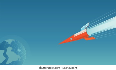Espaciado en el espacio, ilustración vectorial, página web, elemento de diseño, fondo.