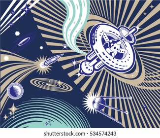 spaceship, to the stars