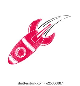 Spaceship start up symbol