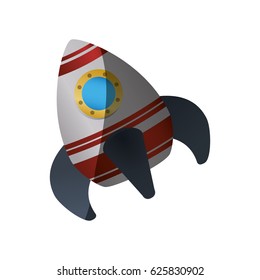 Spaceship start up symbol