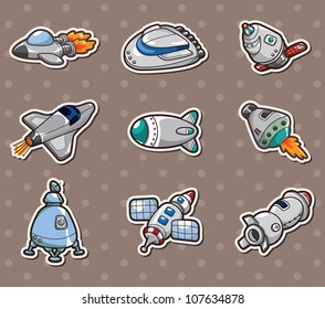 spaceship stickers