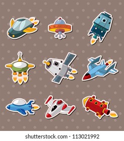 Spaceship Stickers