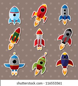 Spaceship Stickers