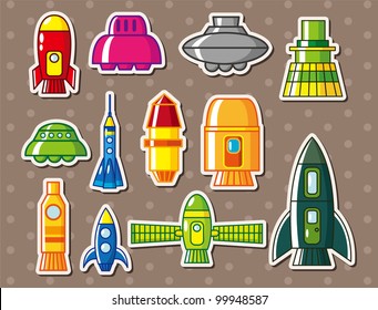 spaceship stickers