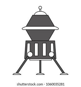 Spaceship technology isolated