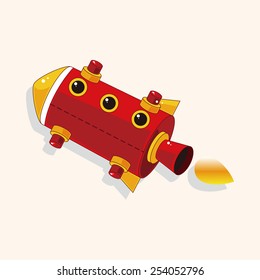 spaceship theme elements