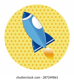 Spaceship theme elements vector,eps