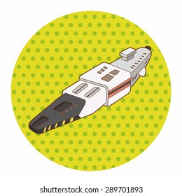 spaceship theme elements vector,eps