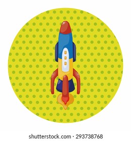 spaceship theme elements vector,eps