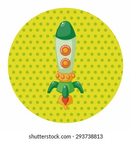 spaceship theme elements vector,eps