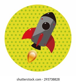 spaceship theme elements vector,eps