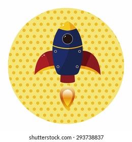 spaceship theme elements vector,eps