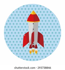 spaceship theme elements vector,eps