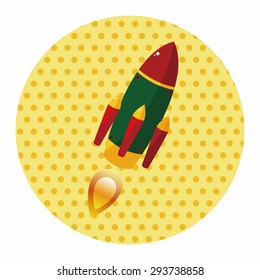 spaceship theme elements vector,eps