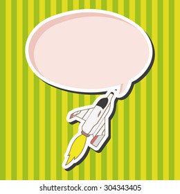 spaceship theme elements vector,eps