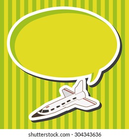 spaceship theme elements vector,eps