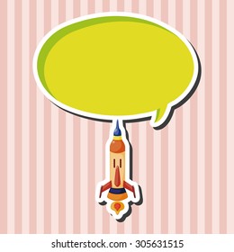 spaceship theme elements vector,eps