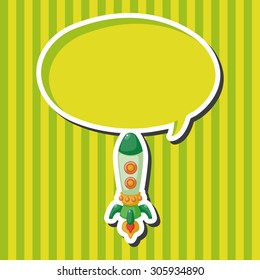 spaceship theme elements vector,eps