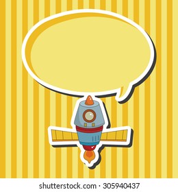 spaceship theme elements vector,eps