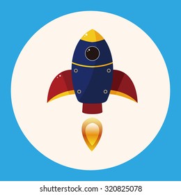 spaceship theme elements vector,eps