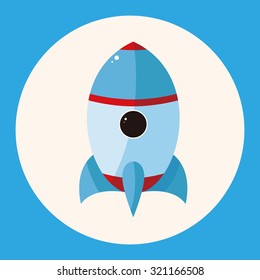 spaceship theme elements vector,eps