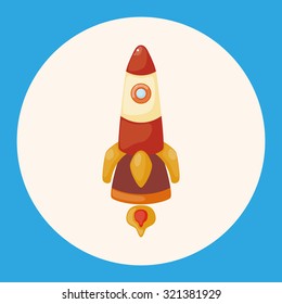 spaceship theme elements vector,eps