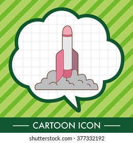Spaceship theme elements vector,eps