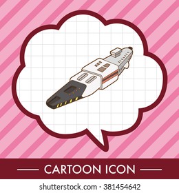 spaceship theme elements vector,eps
