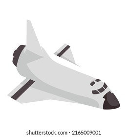 spaceship transport universe isolated icon