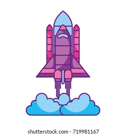 spaceship travel science exploration launch rocket
