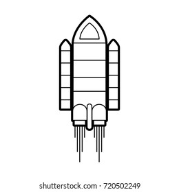 spaceship travel science exploration launch rocket