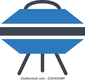 spaceship Vector illustration on a transparent background.Premium quality symbols.Glyphs vector icon for concept and graphic design.