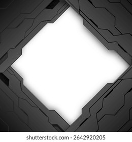 Moldura de parede de espaçonave, estilo de ficção científica