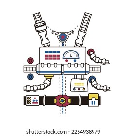 spacesuit space children's clothing machine equipment