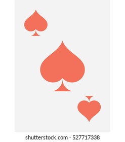 Spade Card Vector Icon