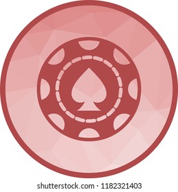Spade Chip Icon