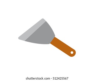 spade construction repair fix engineering tool equipment image vector icon logo