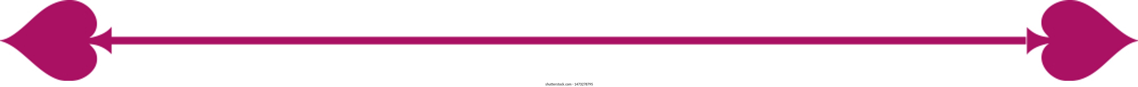 Spade Decorative Decal Line Element