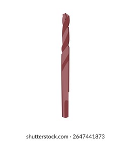 spade drill bit cartoon. auger countersink, forstner brad, point cobalt spade drill bit sign. isolated symbol vector illustration