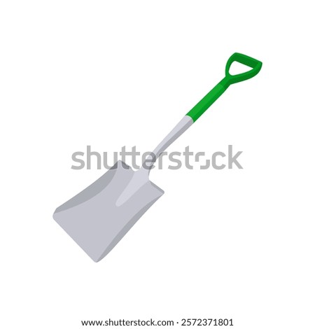 Spade Flat Icon, Vector illustration