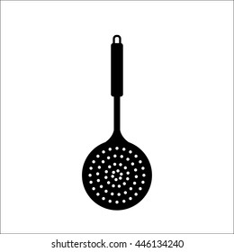 spade of frying pan , vector
